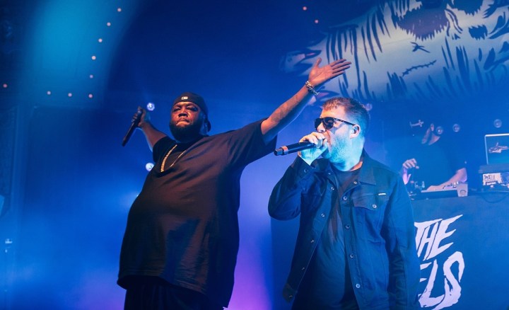 Killer Mike and El-P at the Crystal Ballroom. Image: Henry Cromett.